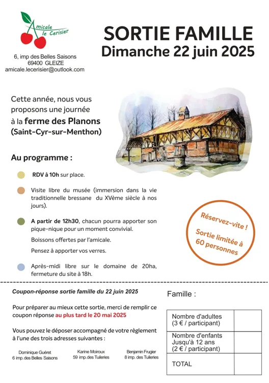 Sortie famille 2025